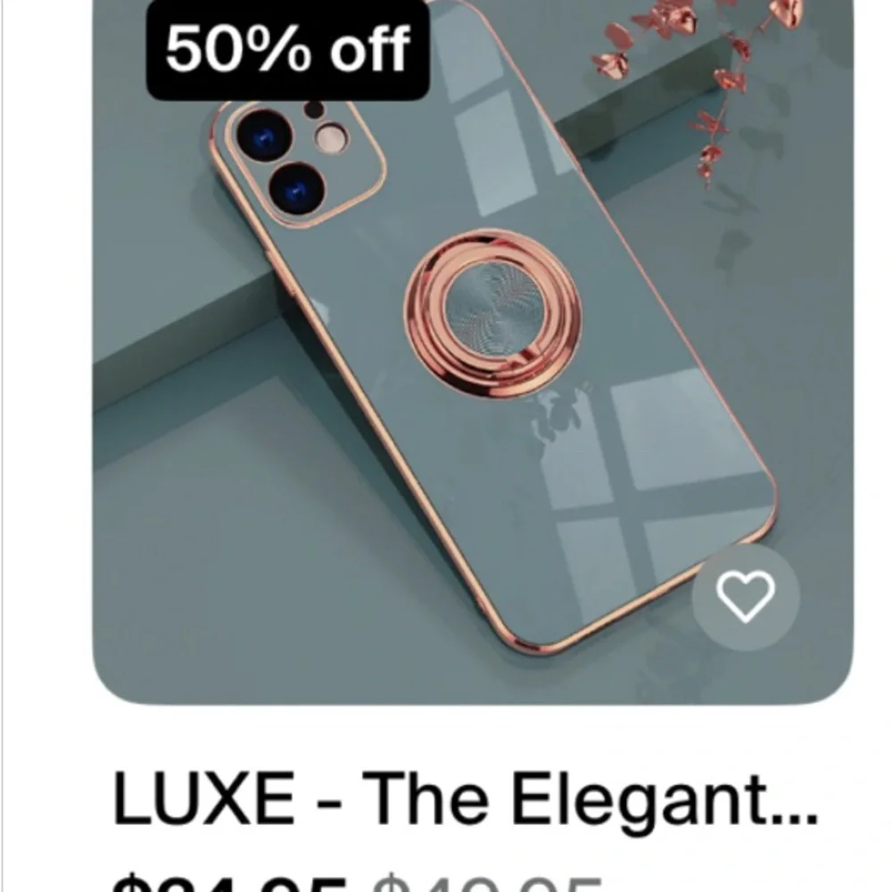 📱NWT LUXE IPHONE 14 CASE📱
